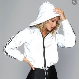 Fashion nova reflective jacket